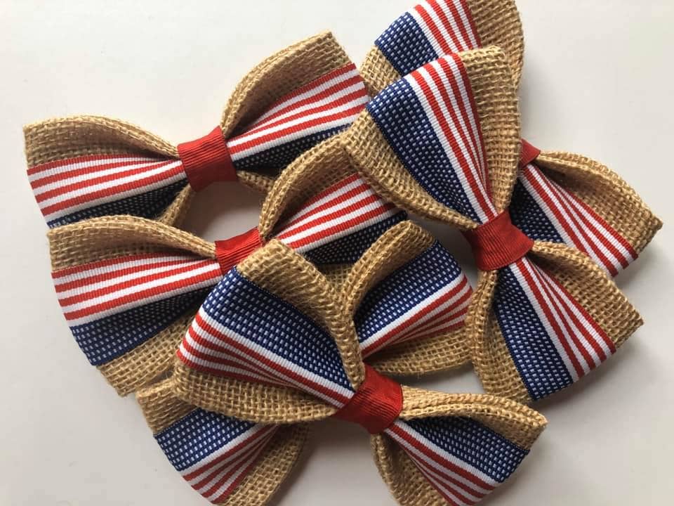 Nœud papillon drapeau américain - Noeud papillon