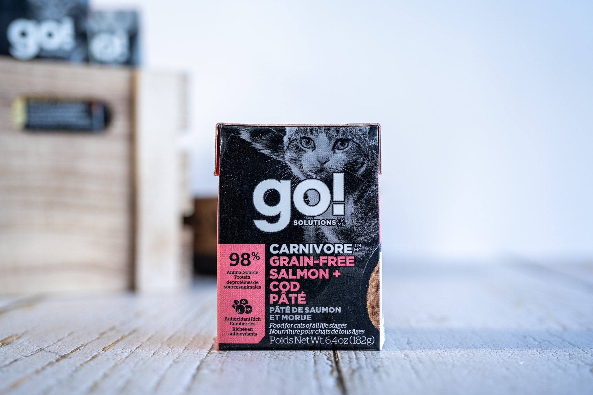 Go Grain Free Salmon and Cod P t Cat Food Furry Garden Co