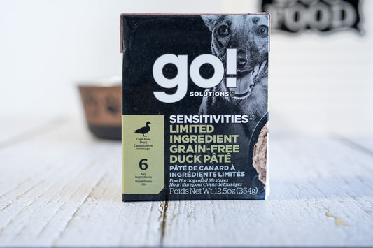 Duck pâté grain-free for dogs of all life stages from Go Solutions! | Pâté de canard de pour chiens de tous âges de Go Solutions!