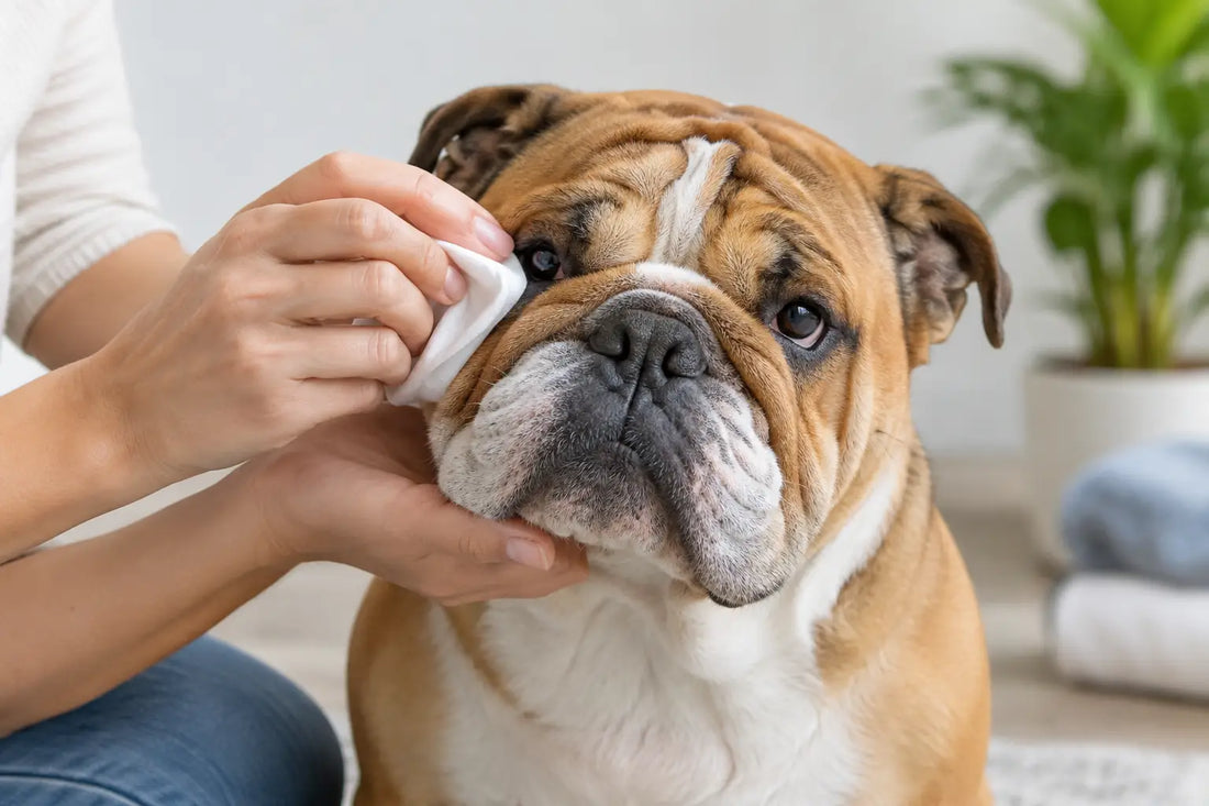 How to Clean Dog Wrinkles Without Skin Irritation