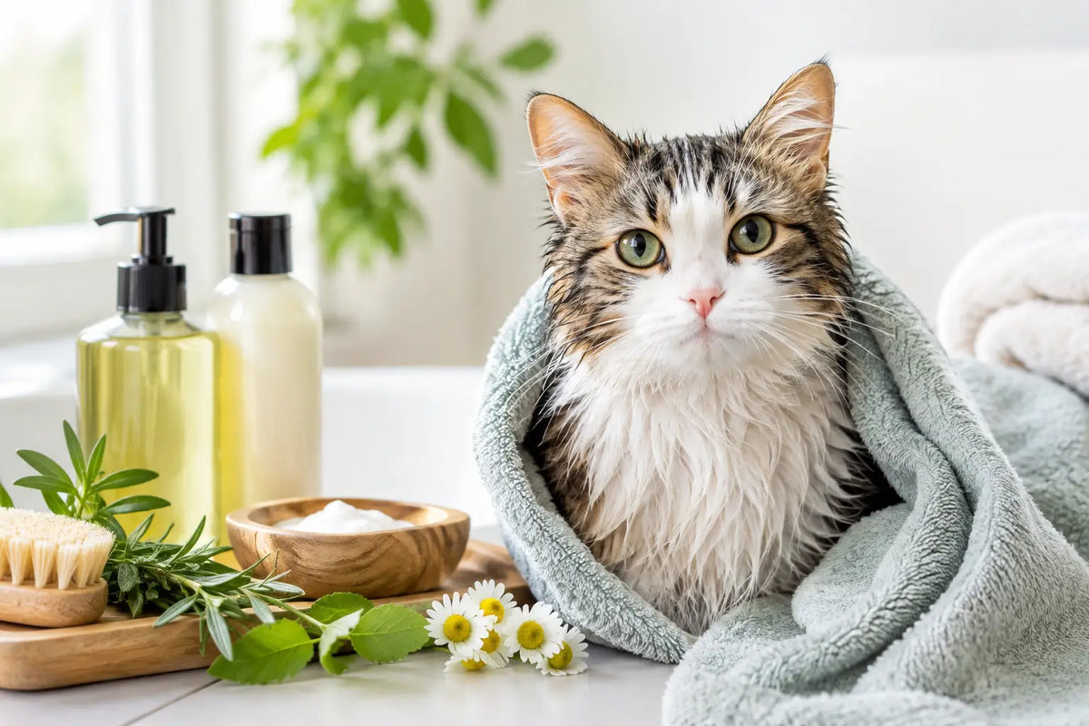 Best Natural Cat Shampoos for Gentle Bath Days