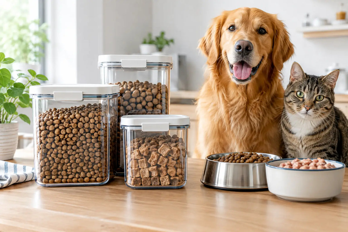 How to Store Natural Pet Food Safely at Home