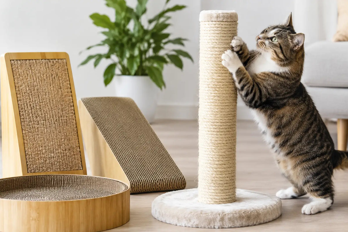 Best Cat Scratching Materials for Happy Claws