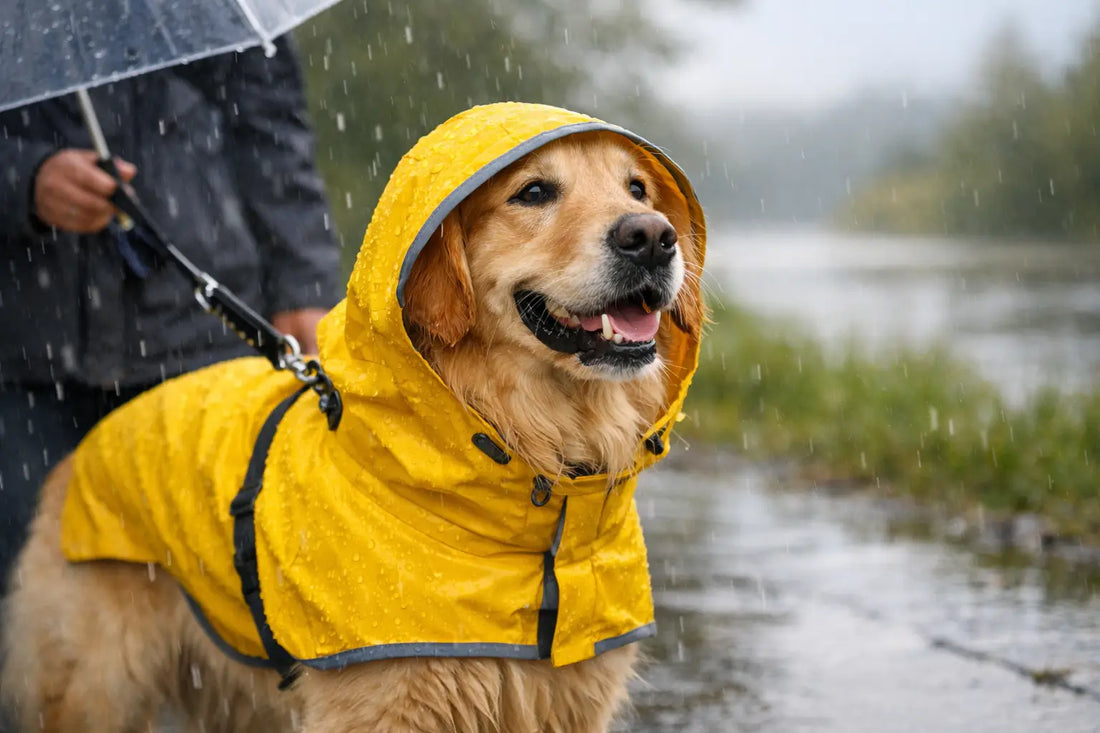 Dog Rainwear That Keeps Wet Walks Comfortable