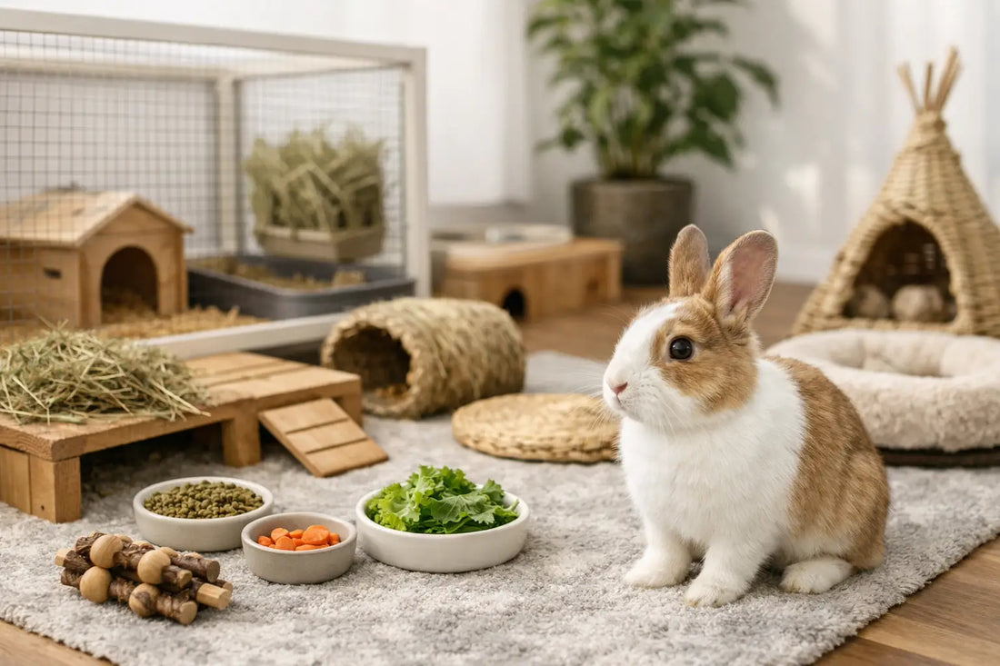 Rabbit Habitat Setup for a Happy, Healthy Home