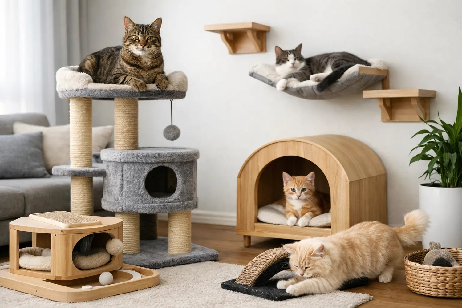 Cat Furniture That Keeps Cats Happy at Home