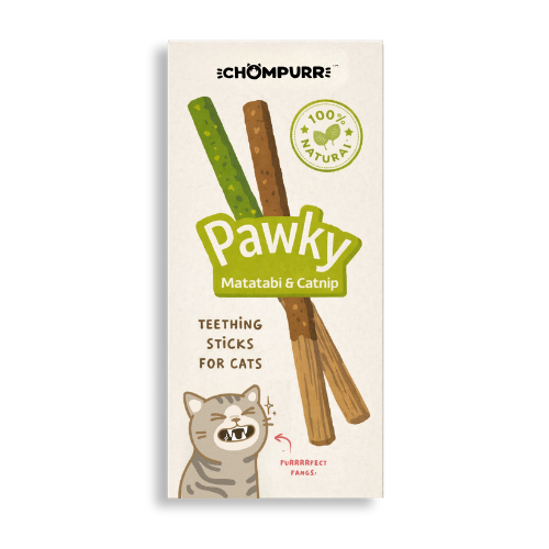 Pawky Silvervine & Catnip Dental Chew Sticks