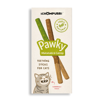 Pawky Silvervine & Catnip Dental Chew Sticks