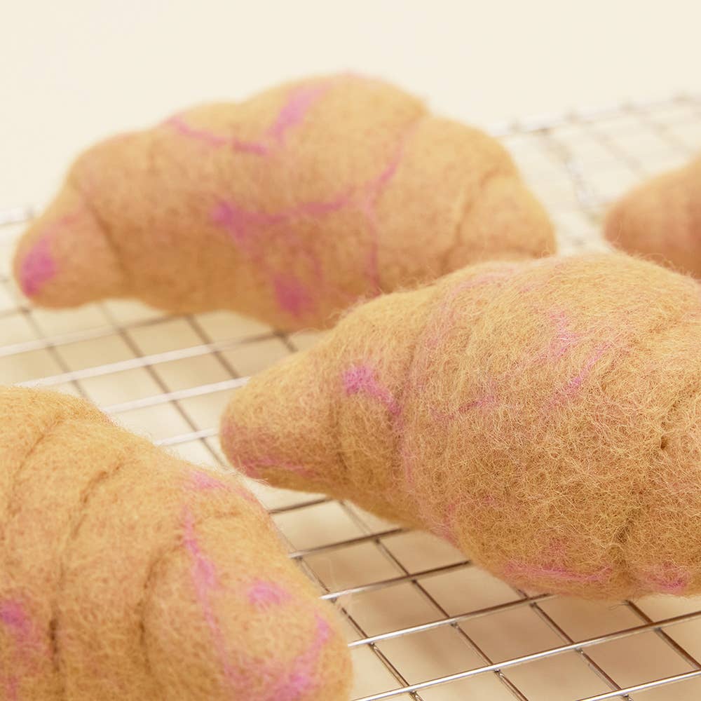 Croissant en laine - Plush