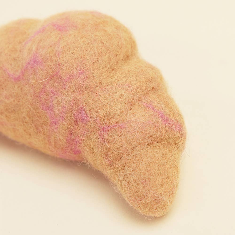 Croissant en laine - Plush