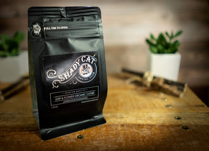 Organic Leaf & Flower Catnip Bag