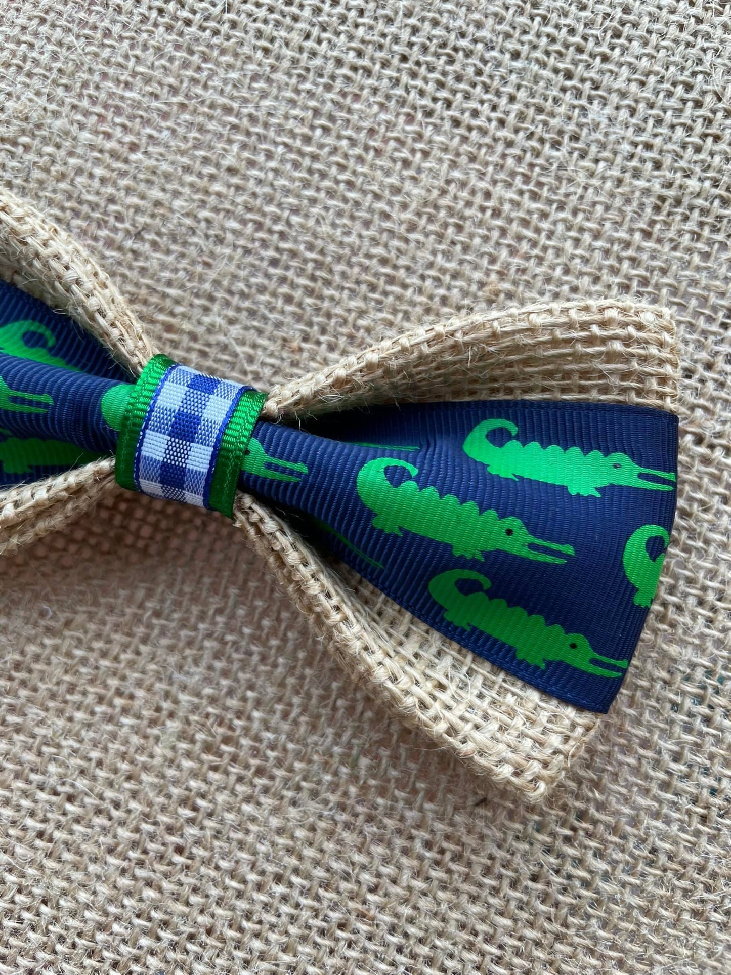 Alligators Bow Tie