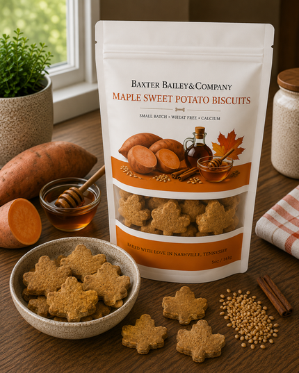 Biscuits à l'érable et patate douce - Friandises croustillantes