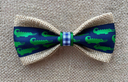 Alligators Bow Tie