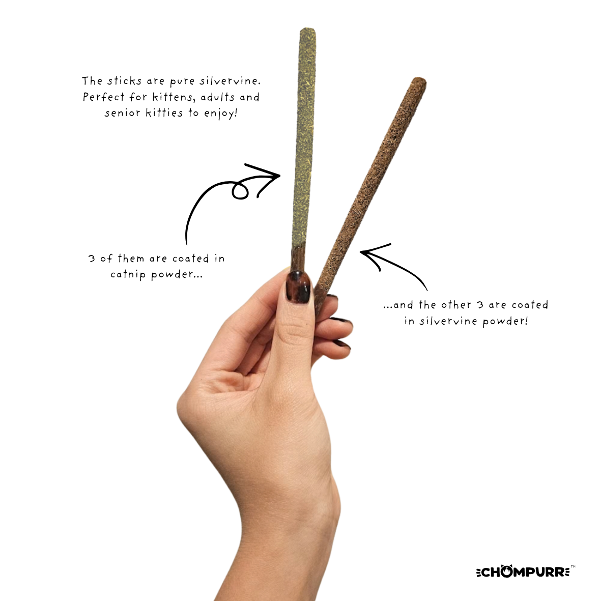 Pawky Silvervine & Catnip Dental Chew Sticks