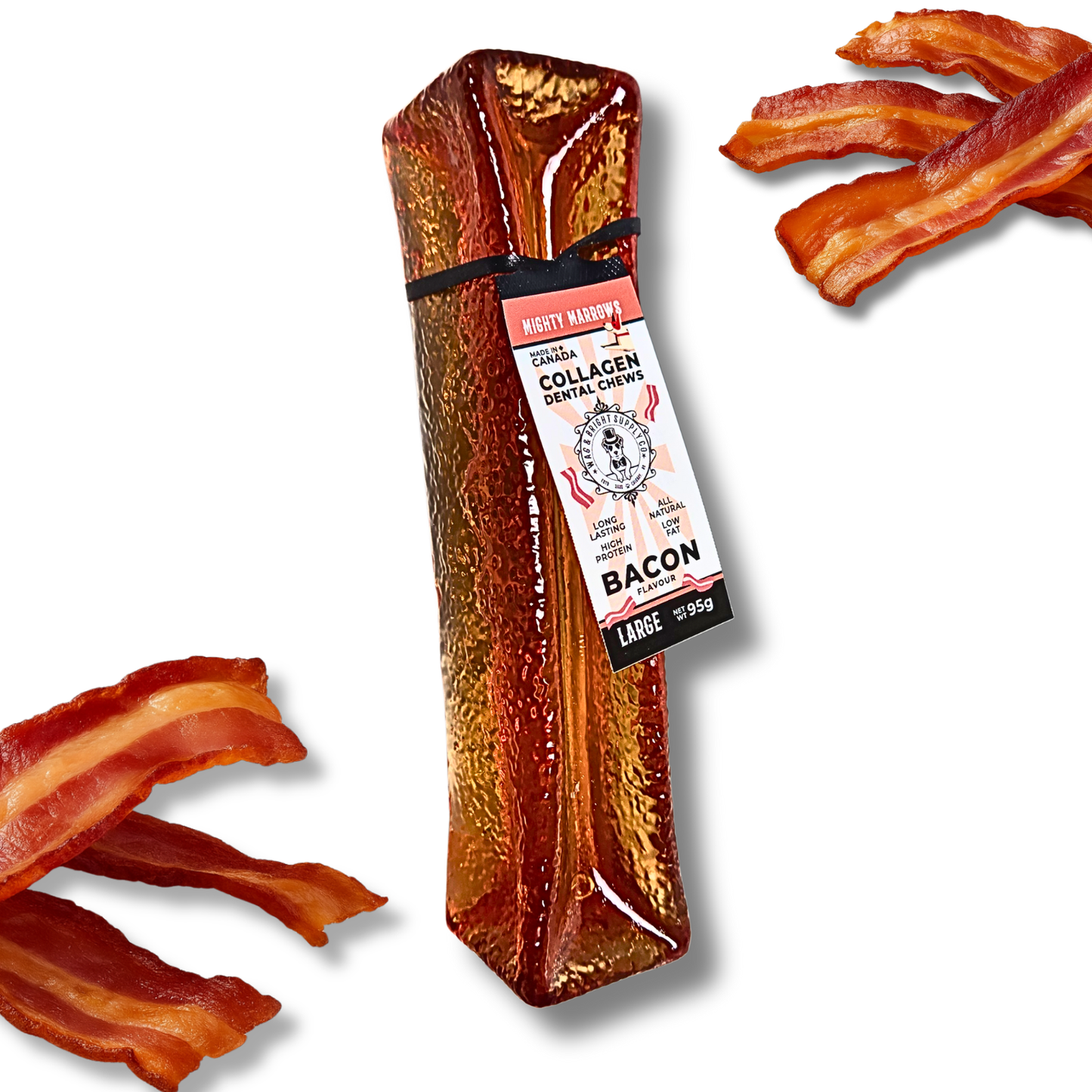 Bacon Collagen Dental Chew