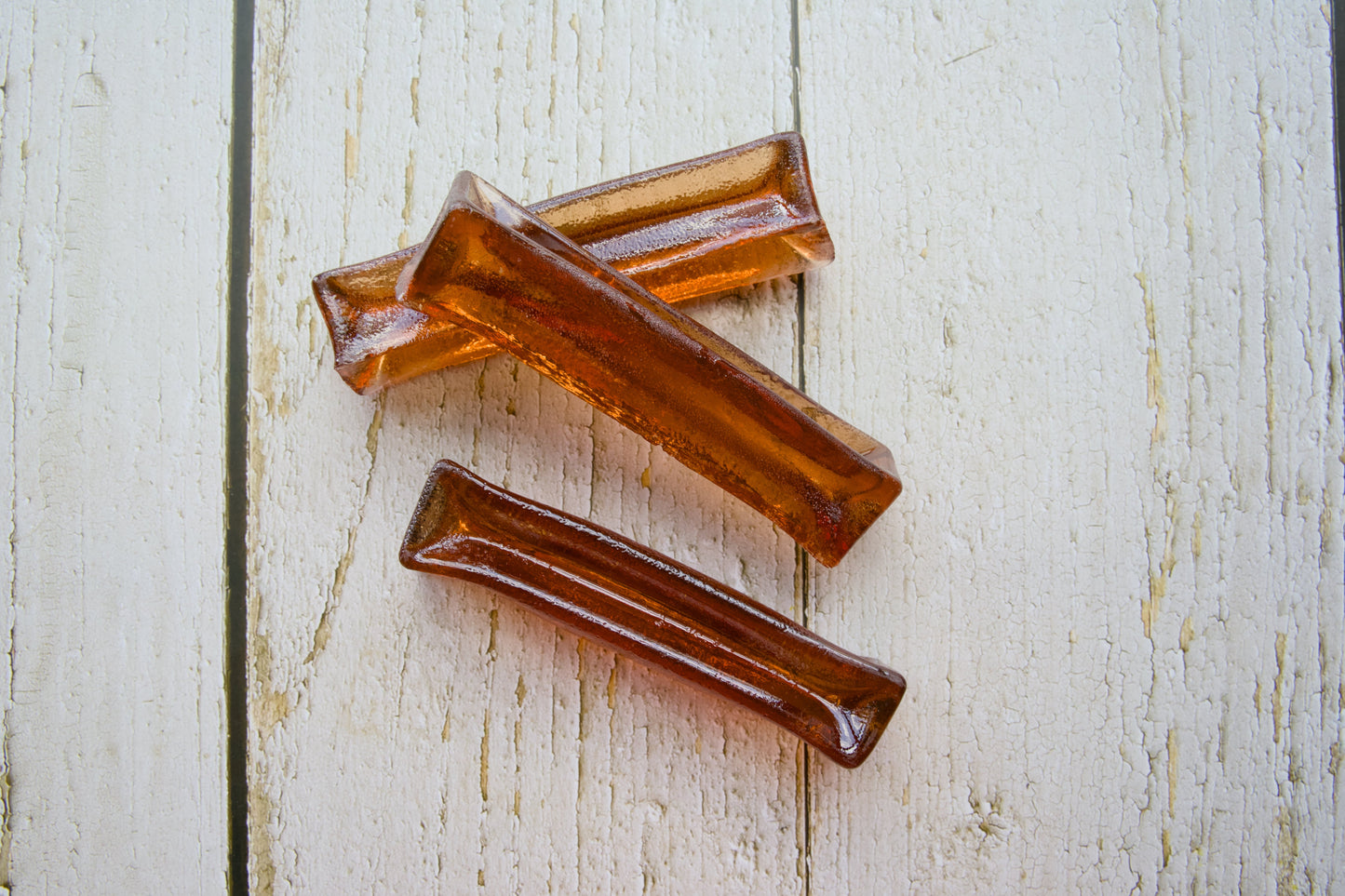 Bacon collagen dental chew for dogs.