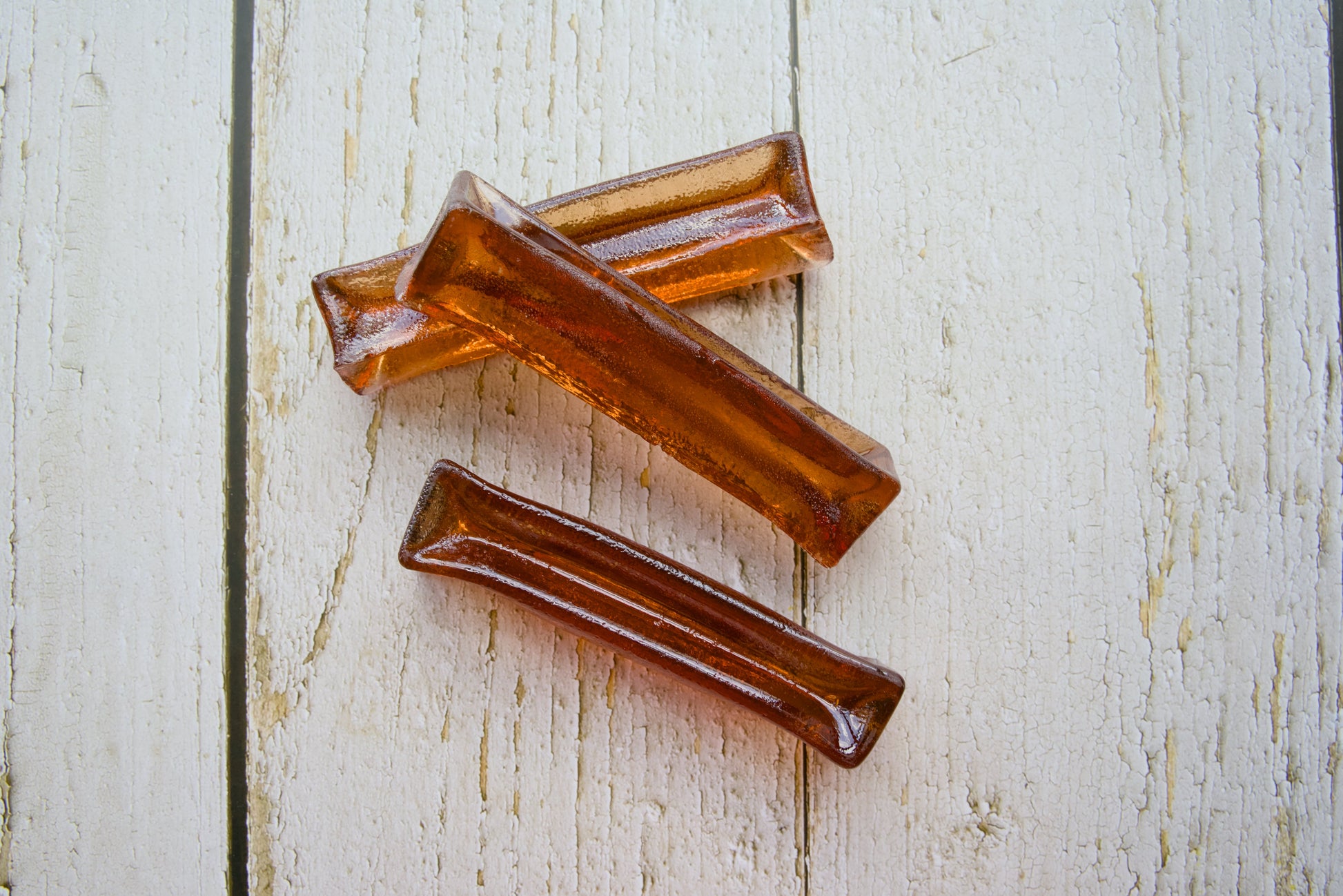 Bacon collagen dental chew for dogs.