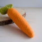 Handmade Wool Carrot