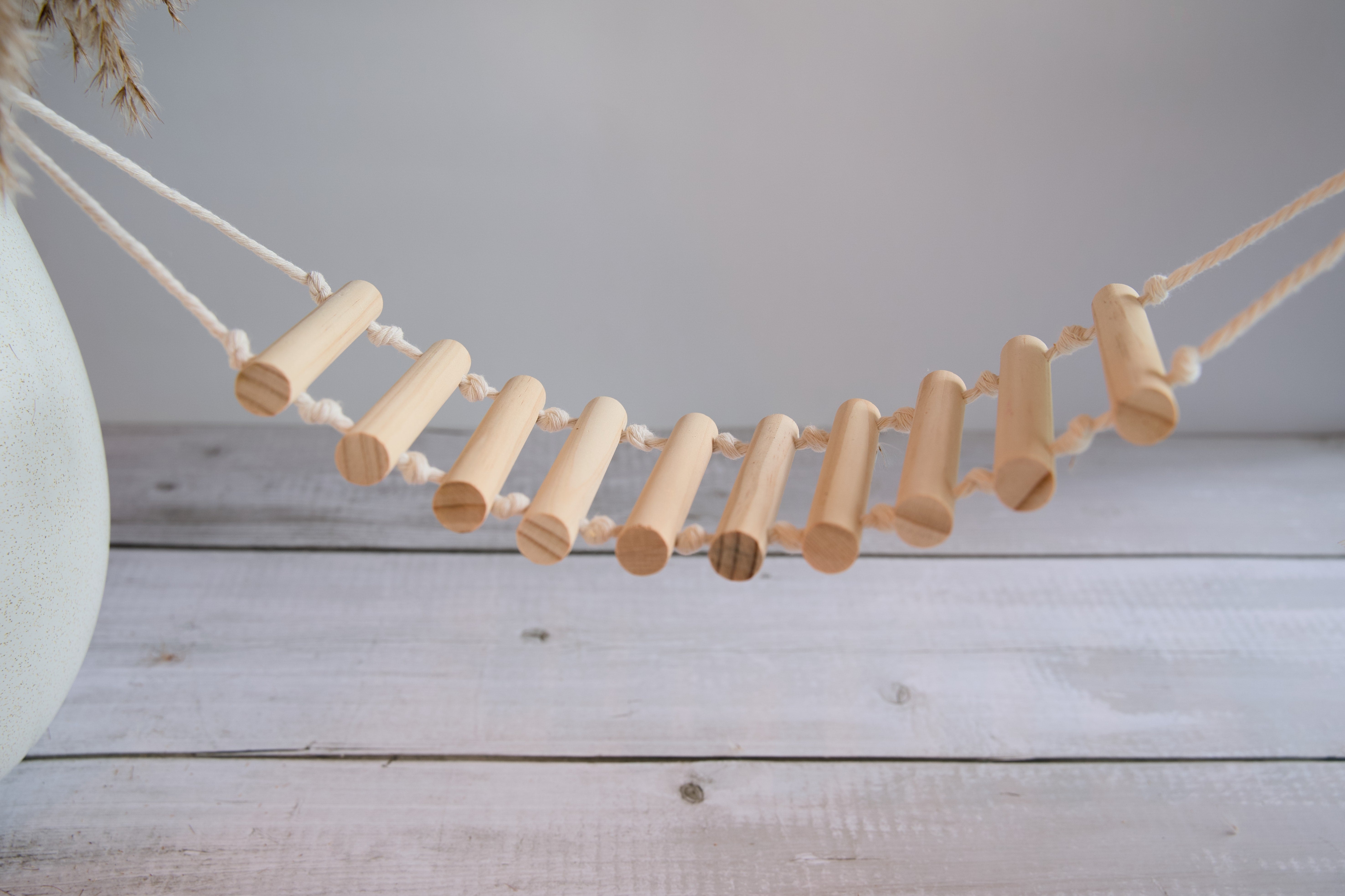Wooden Suspension Bridge for Birds – Furry Garden Co