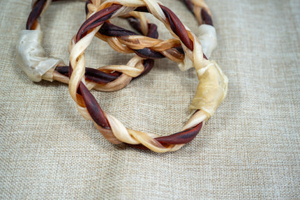 Chew sticks and rings are ideal for mentally stimulating your dog's need to chew.