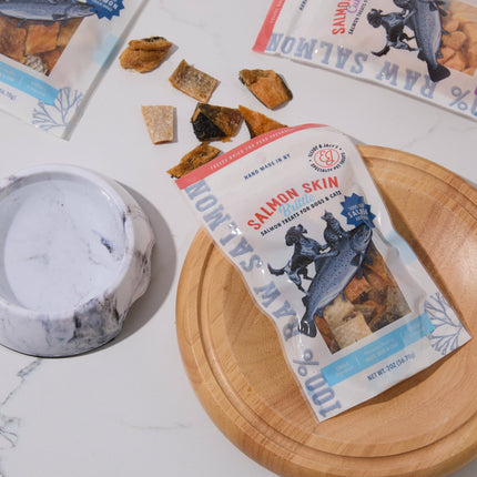 Salmon Skin Brittle