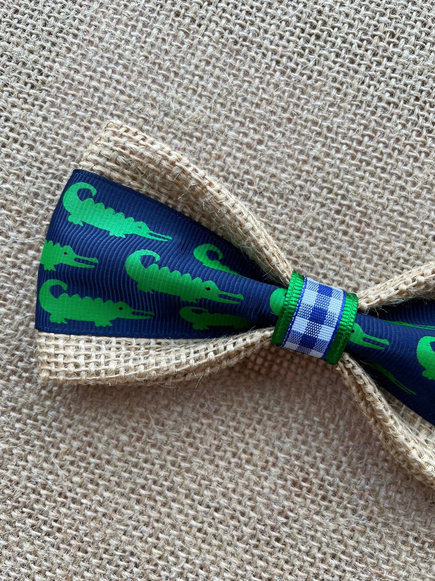 Alligators Bow Tie