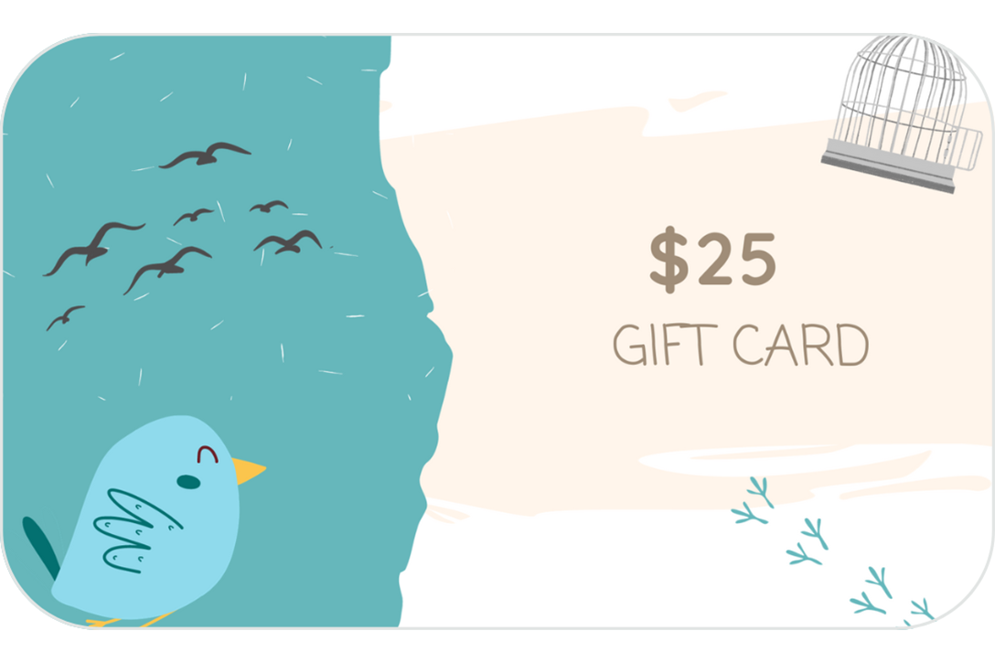 Furry Garden Co pet supplies $25 gift card. | Carte-cadeaux 25$ de Furry Garden Co, fournitures et accessoires pour animaux.