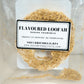 Banana and chamomile loofah: organic toy for small pets and birds.