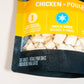 Close-up view of the Nutrience SubZero chicken flavor cat treats.
