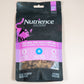 Nutrience subzero, freeze-dried cat treats high proteine and low calorie.
