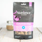 Grain free cat treats made with 3 simple ingredients: beef liver, pork liver and lamb liver.