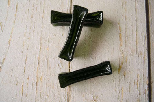 3 dental sticks of collagen spirulina and beef flavor for dogs.|3 bâtonnets dentaires au collagène, à la spiruline et au goût de bœuf pour chiens.