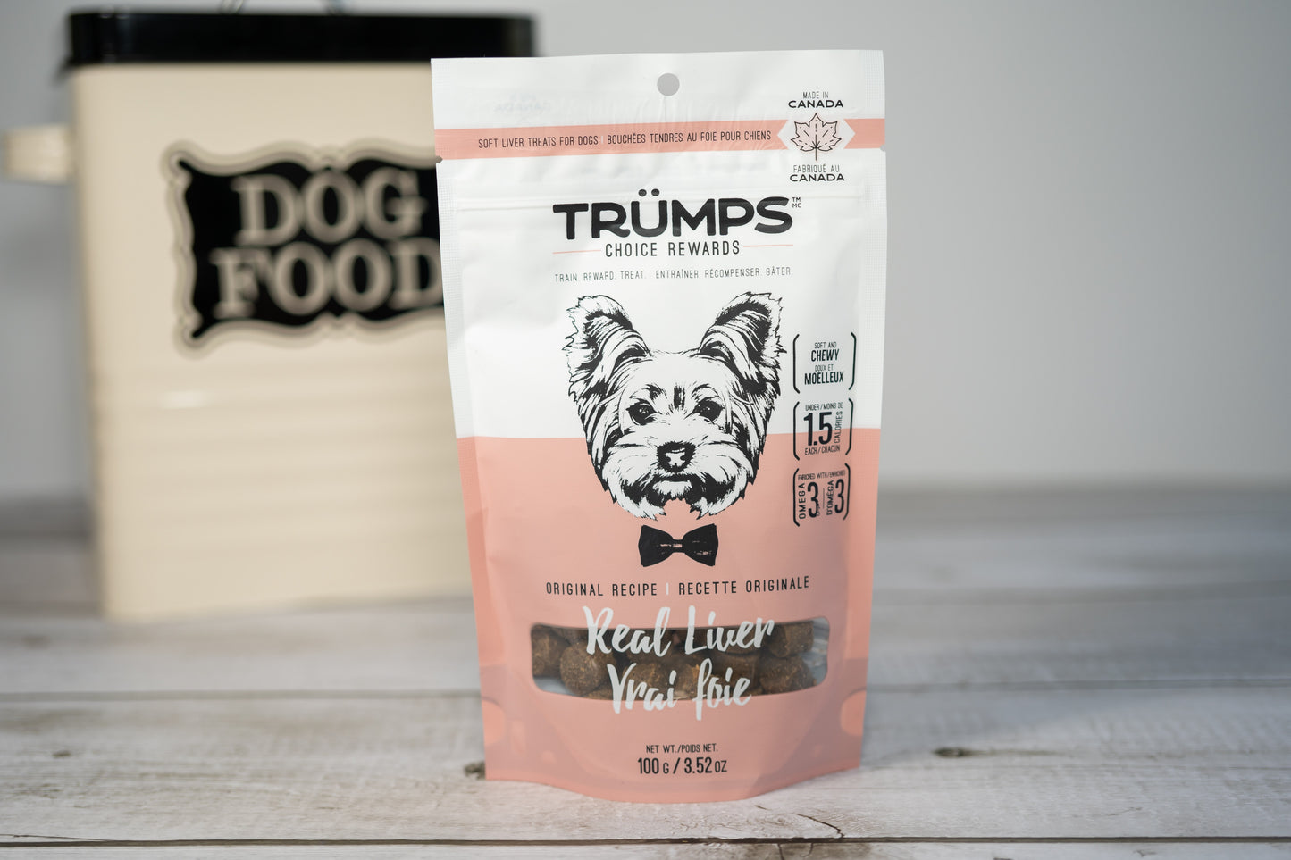 Train, reward and treat your dog with this soft real liver treats for dogs.