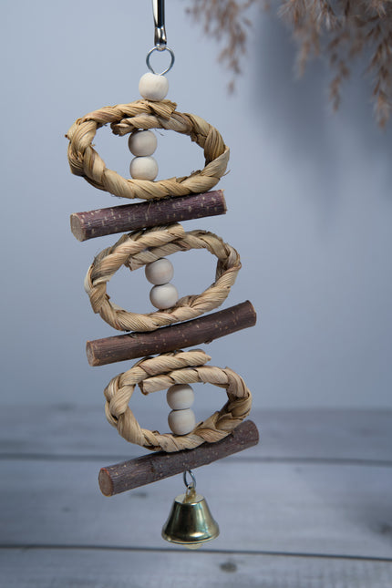 Branches & Woven Grass Rings